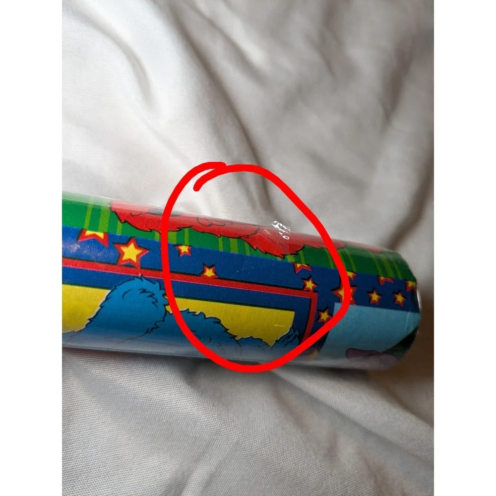 Vintage 2005 Sesame Street Gift Wrap/Wrapping Paper 2.5 FtBy 5 Ft‎ (12.5 Sq Ft)